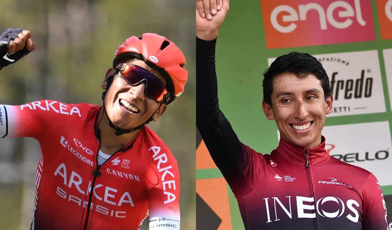 Nairo y Egan