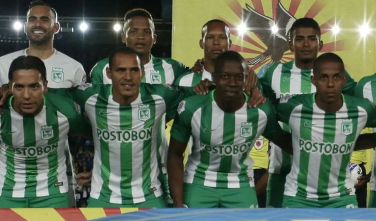 Jugadores de Atlético Nacional