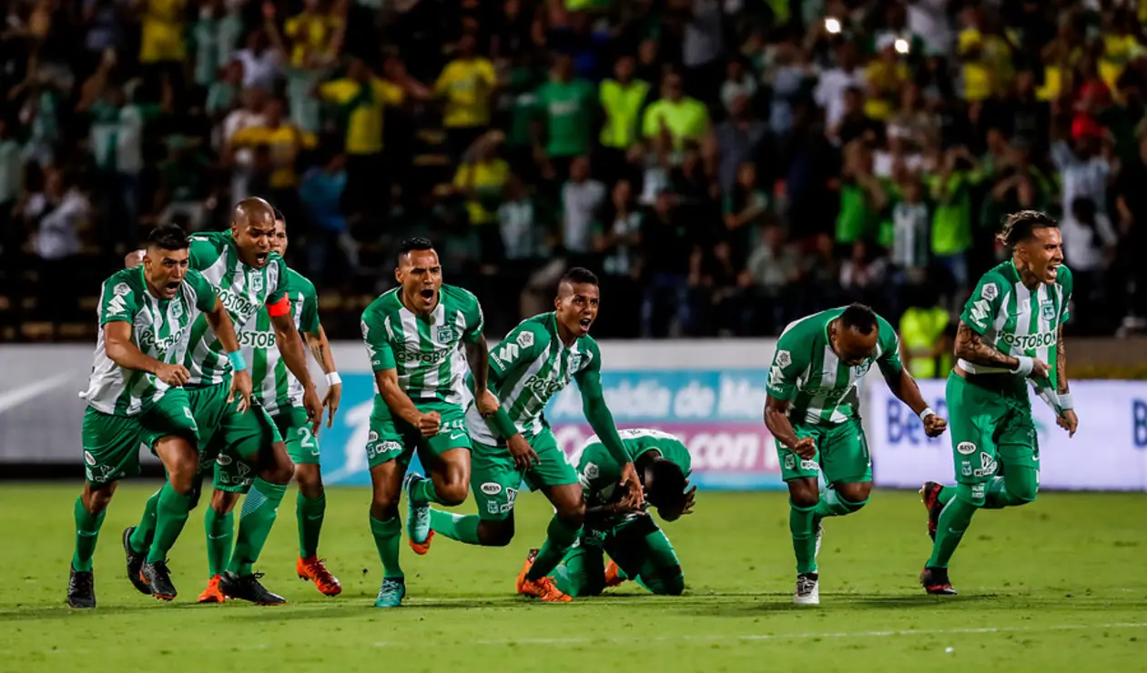 Jugadores de Atlético Nacional