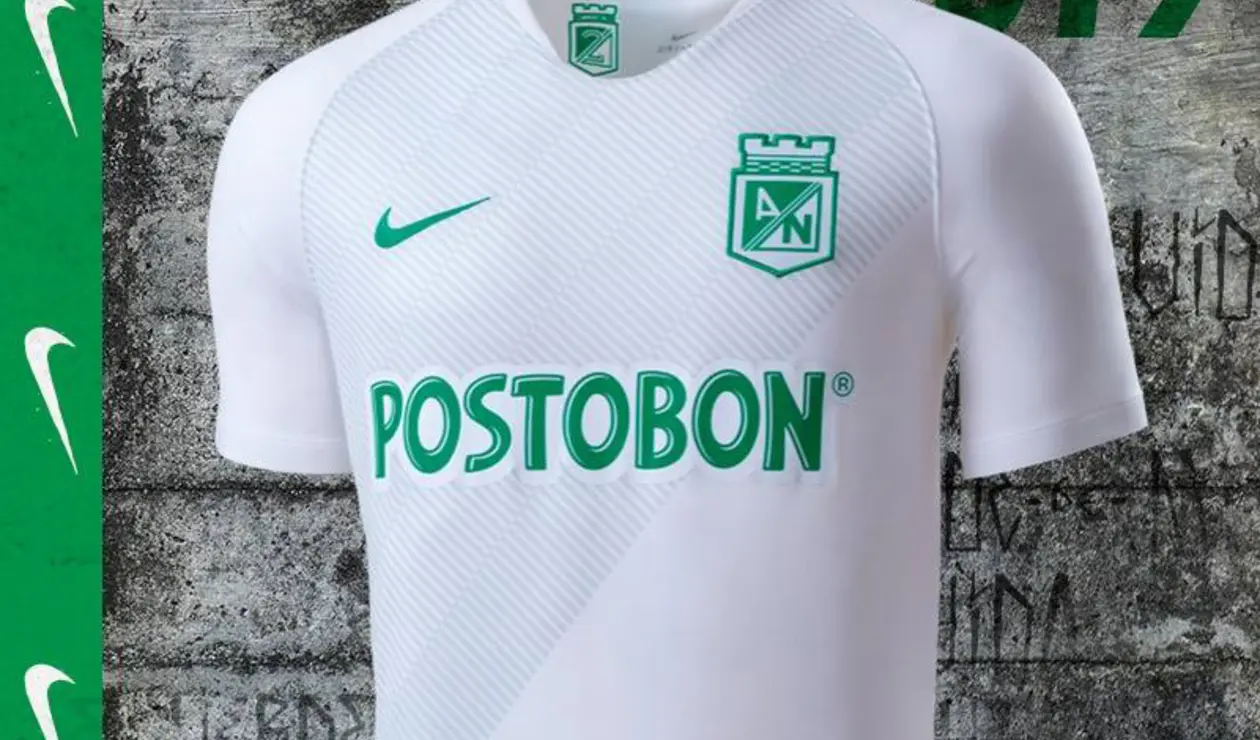 La camiseta de visitante de Atlético Nacional en 2019