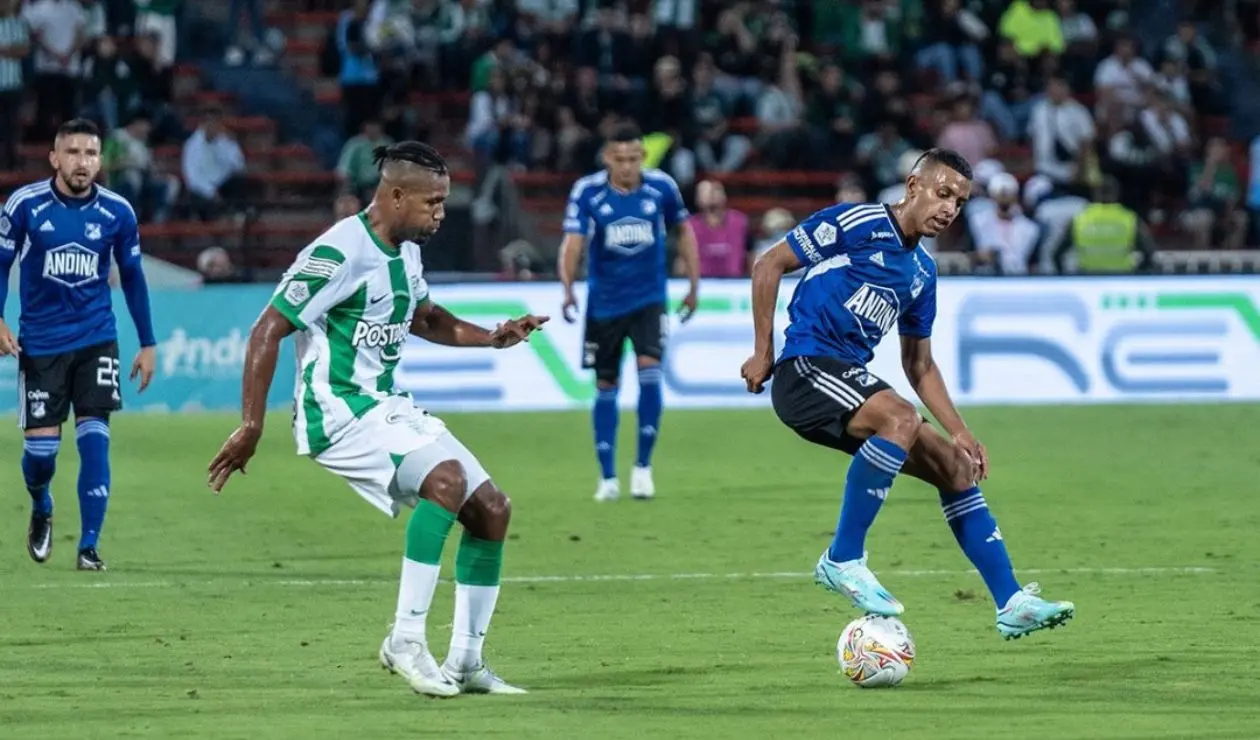 Nacional vs Millonarios - Liga Betplay 2023