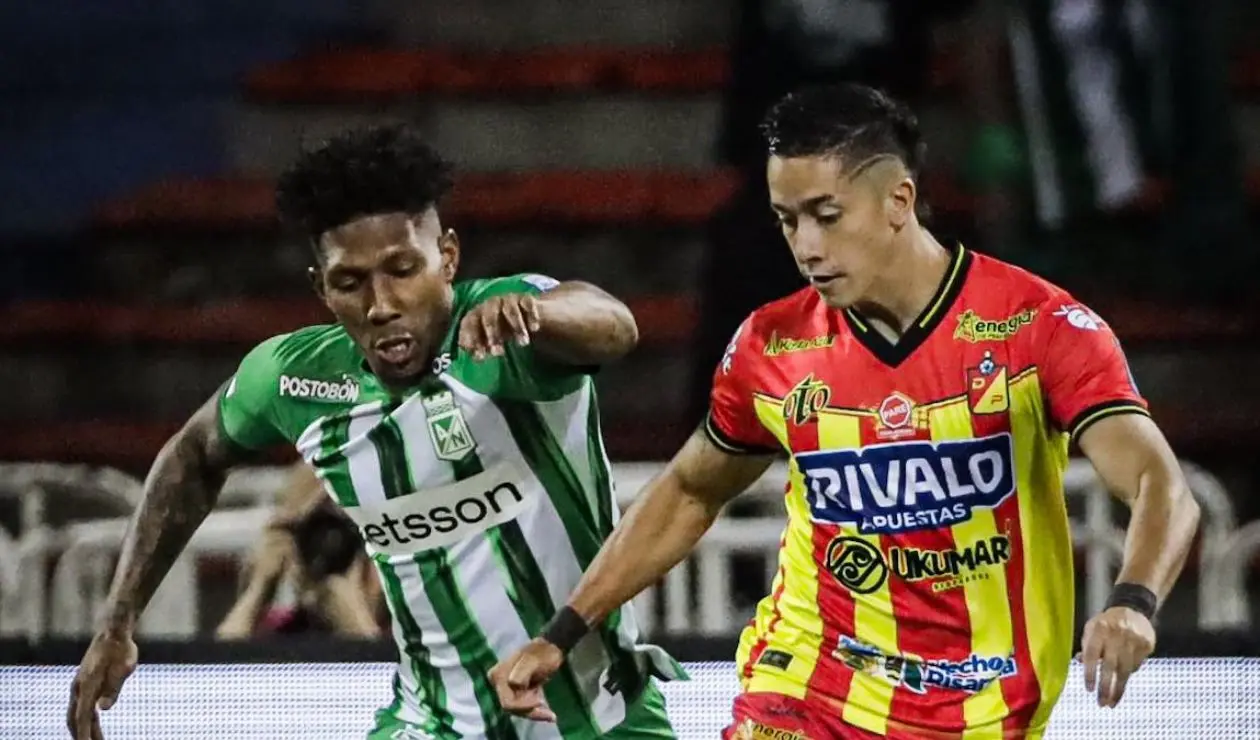 Nacional vs Pereira, Liga Betplay