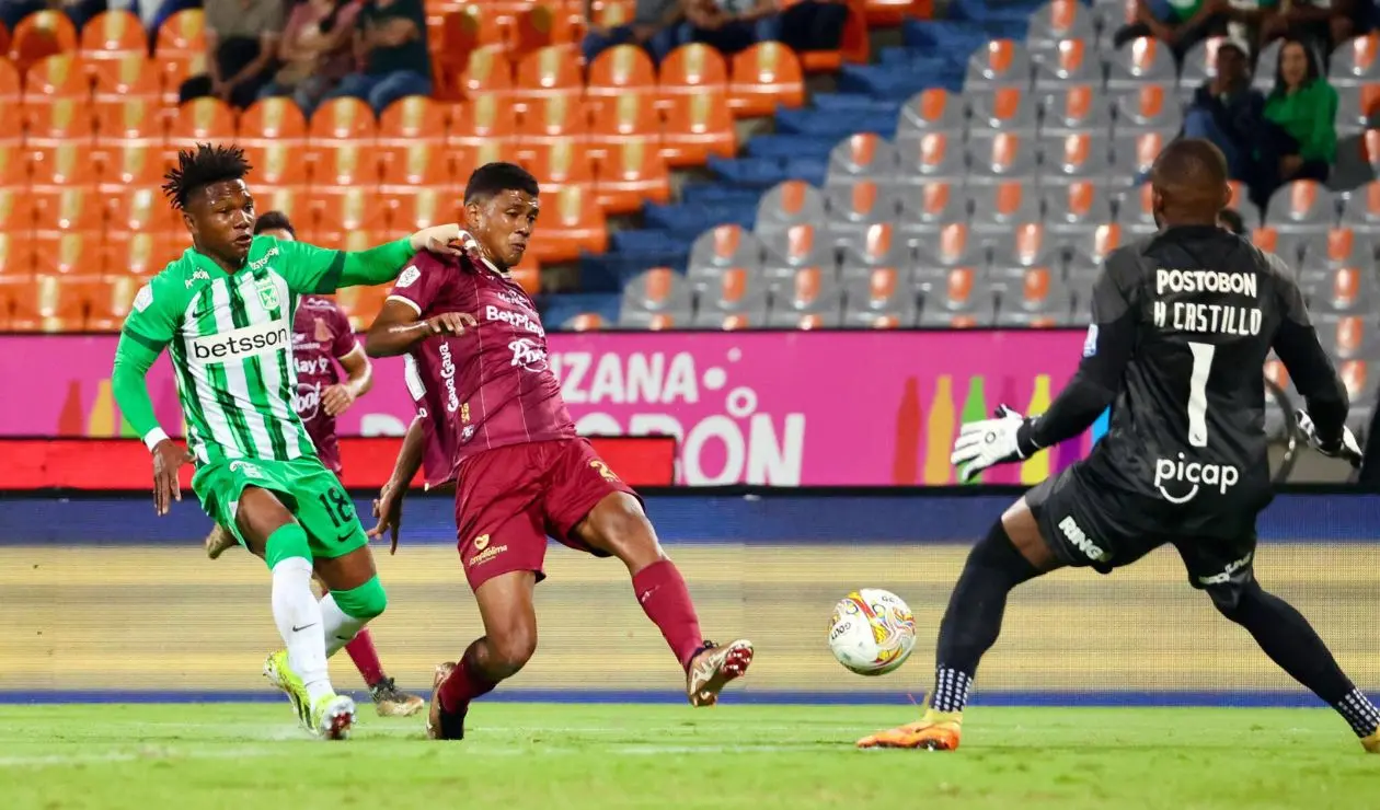 Nacional vs Tolima, Liga Betplay