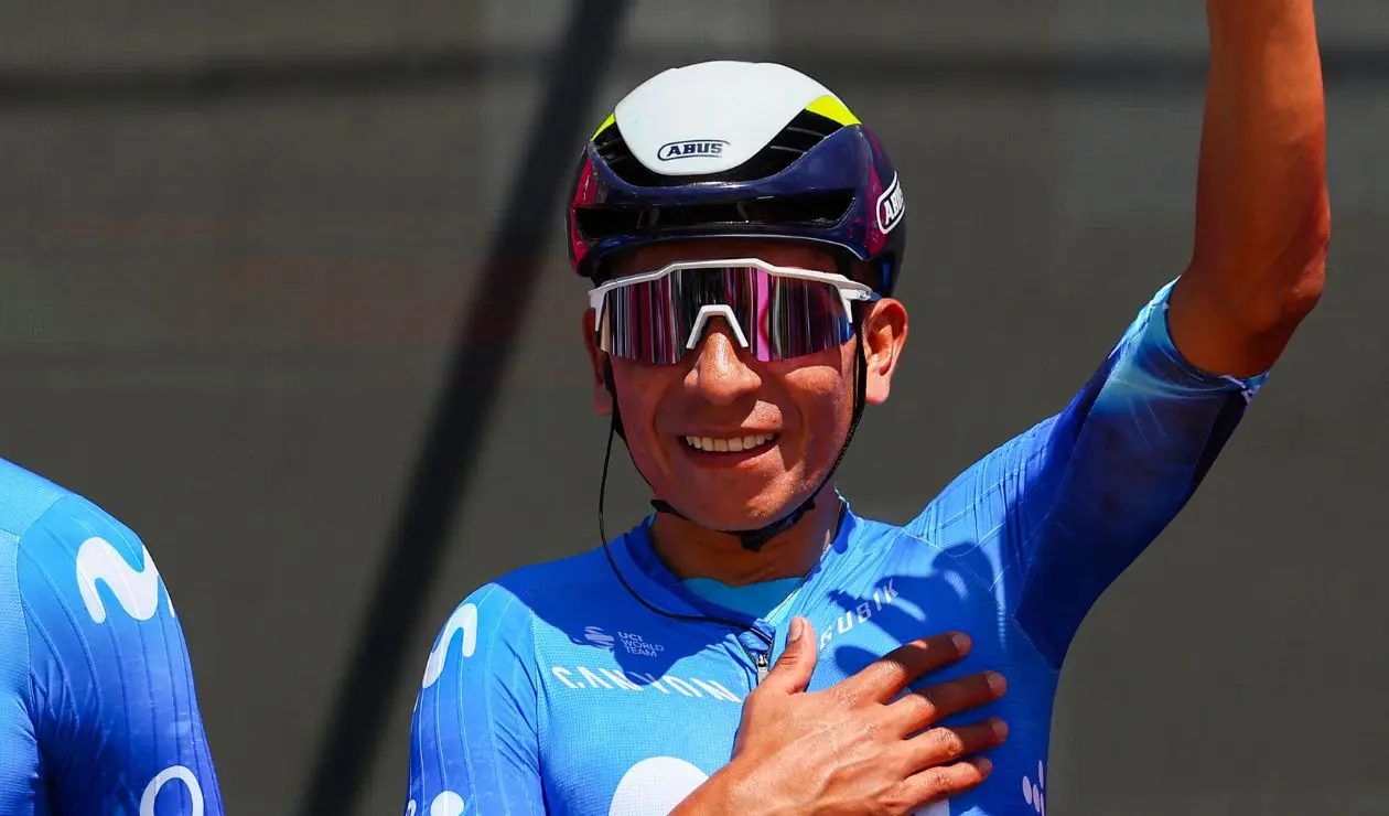 Nairo Quintana en el Giro de Italia 2024
