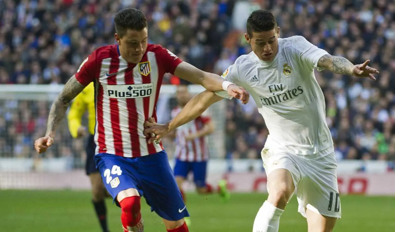 James Rodríguez vs Atlético de Madrid