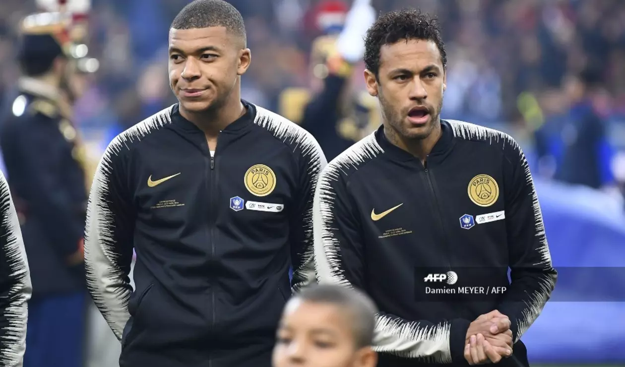 Neymar y Mbappe, las dos principales estrellas del PSG