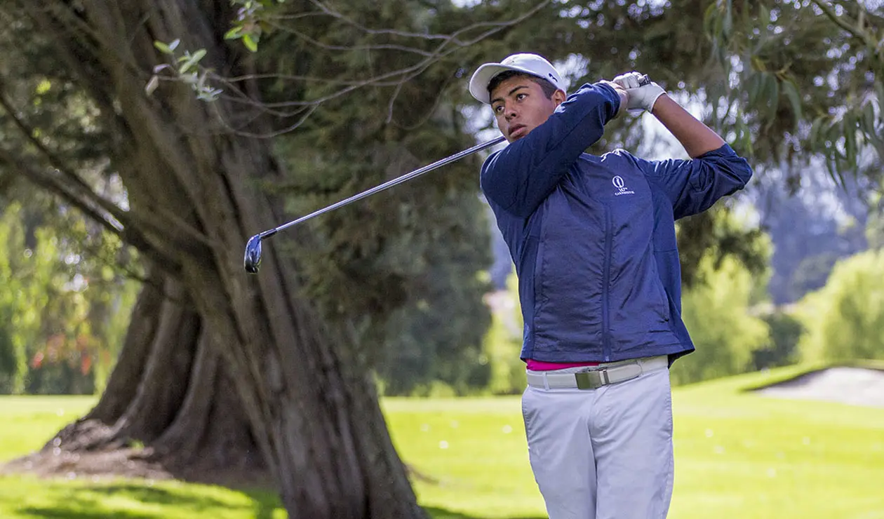 Nicolás Llanos, el ganador en el cuadro masculino en la 'Copa Donovan'