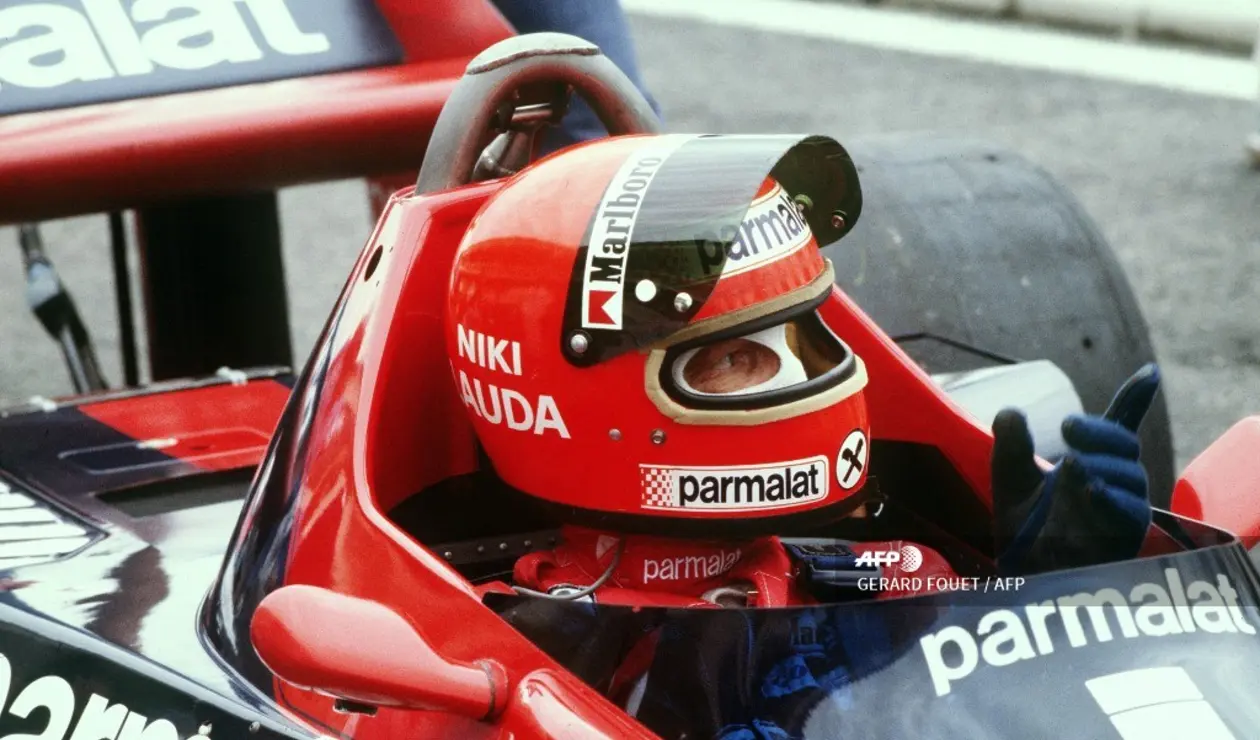 Niki Lauda en su paso por Ferrari, equipo con el que ganó dos títulos de la Fórmula 1