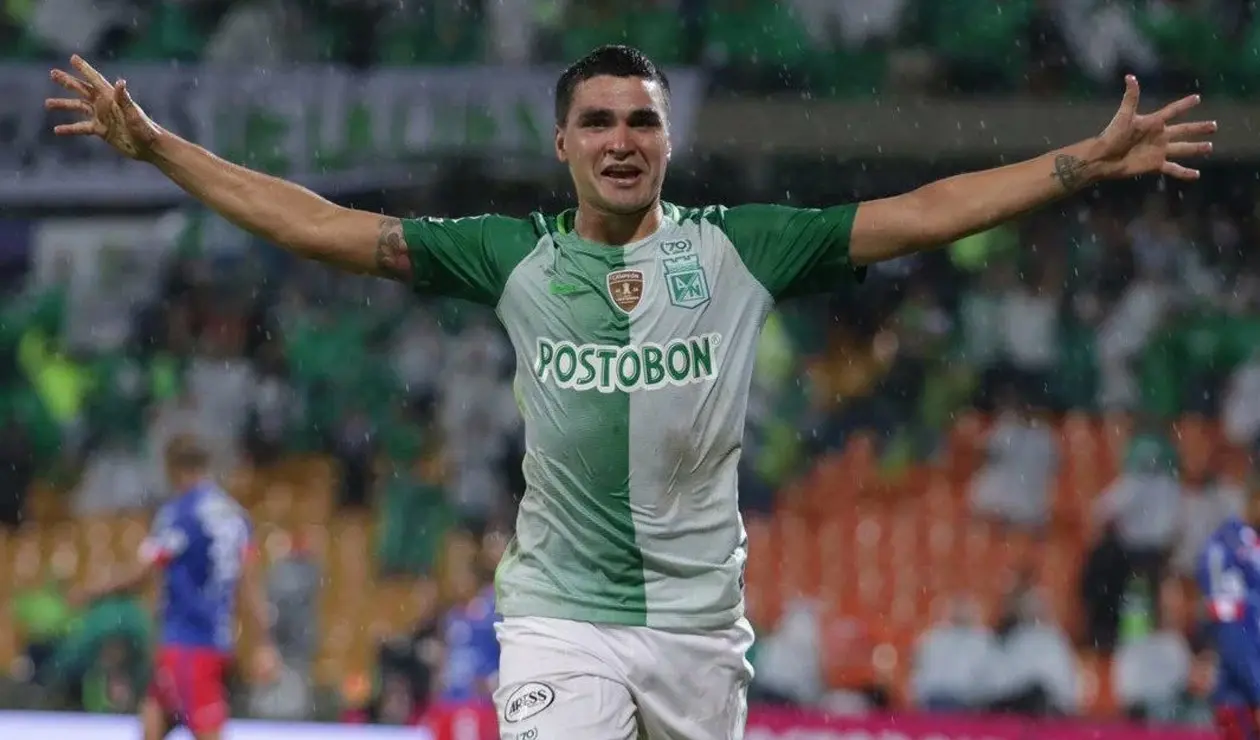 Óscar Franco, delantero de Atlético Nacional