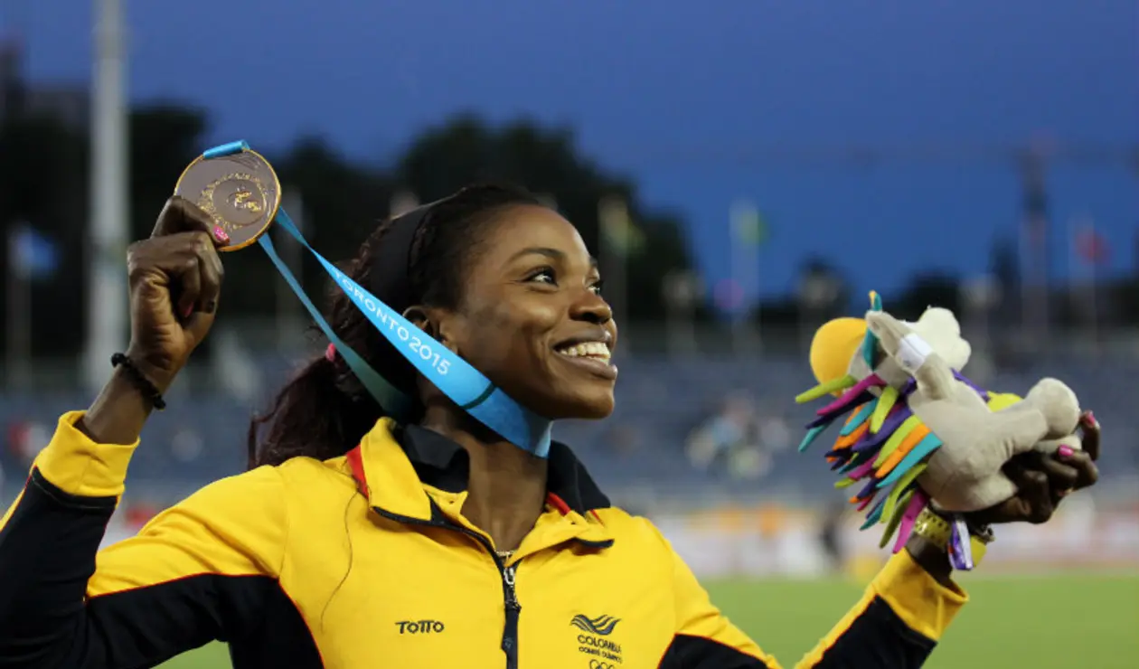 Caterine Ibargüen en los Panamericanos de Toronto