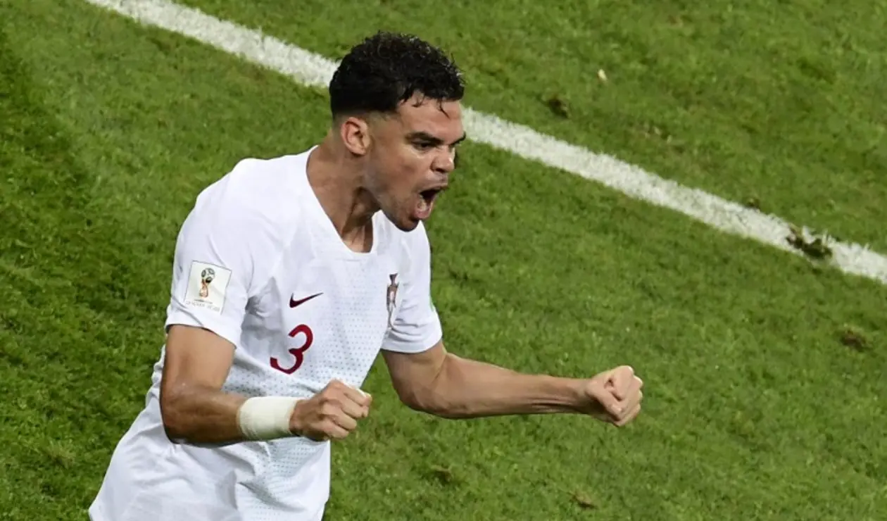 Pepe, defensor portugués