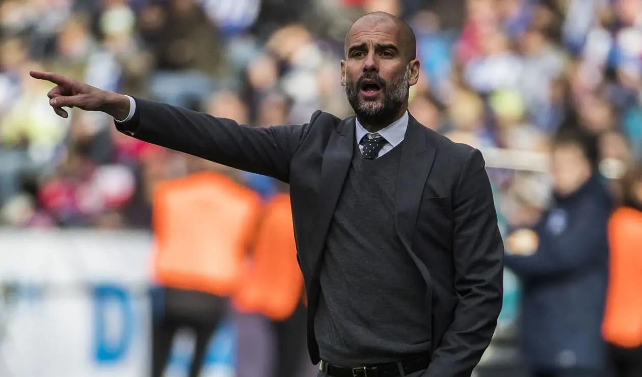 Pep Guardiola, director técnico del Manchester City 