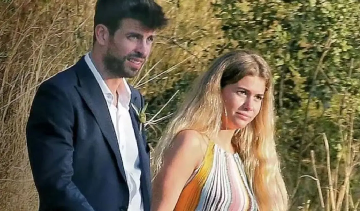 Piqué y Clara Chía