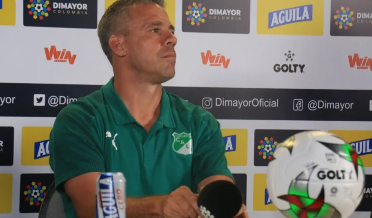 Lucas Pusineri, técnico del Deportivo Cali