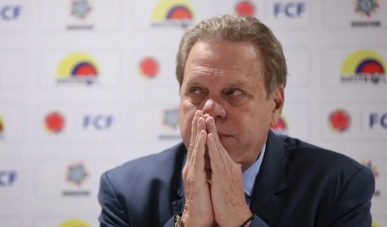 Ramón Jesurún, presidente de la Federación Colombiana de Fútbol