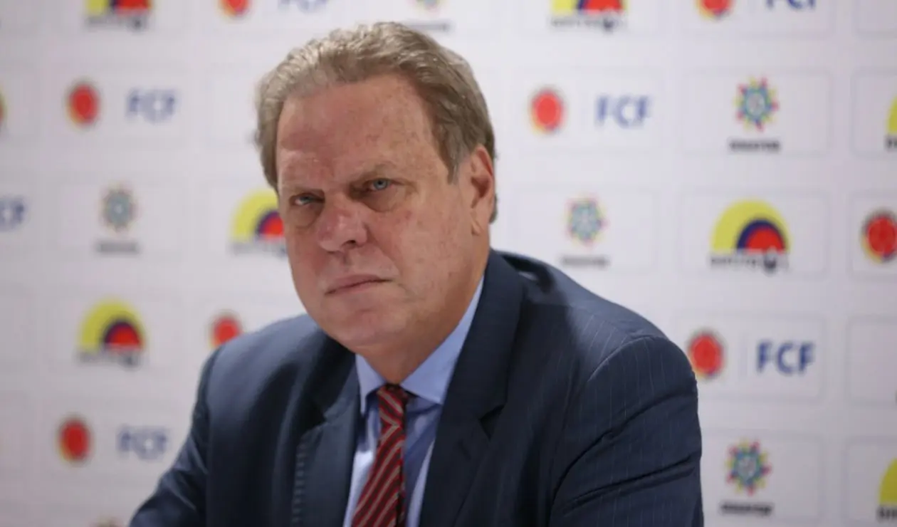 Ramón Jesurún, presidente de la Federación Colombiana de Fútbol