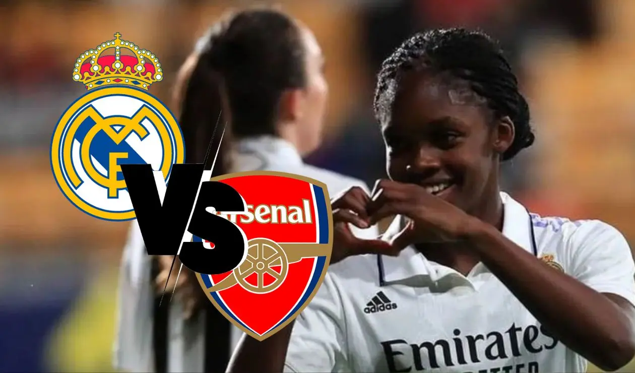 Real Madrid vs Arsenal en la Champions League Femenina