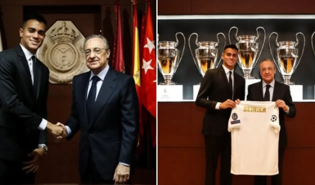 Reinier, presentado en el Real Madrid
