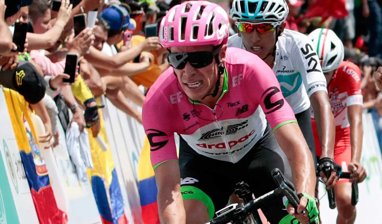 Rigoberto Urán, noveno en la general del Tour de Francia