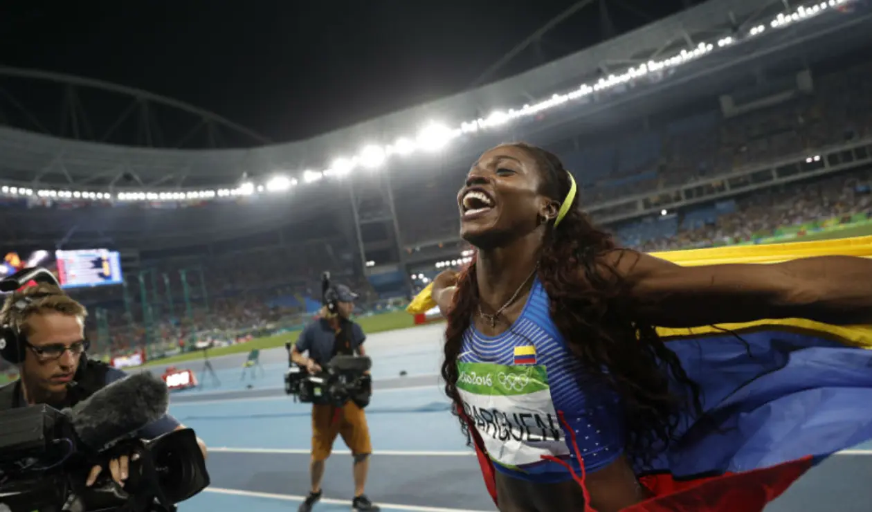 Caterine Ibargüen ganó el triple salto de los Olímpicos de Río 2016