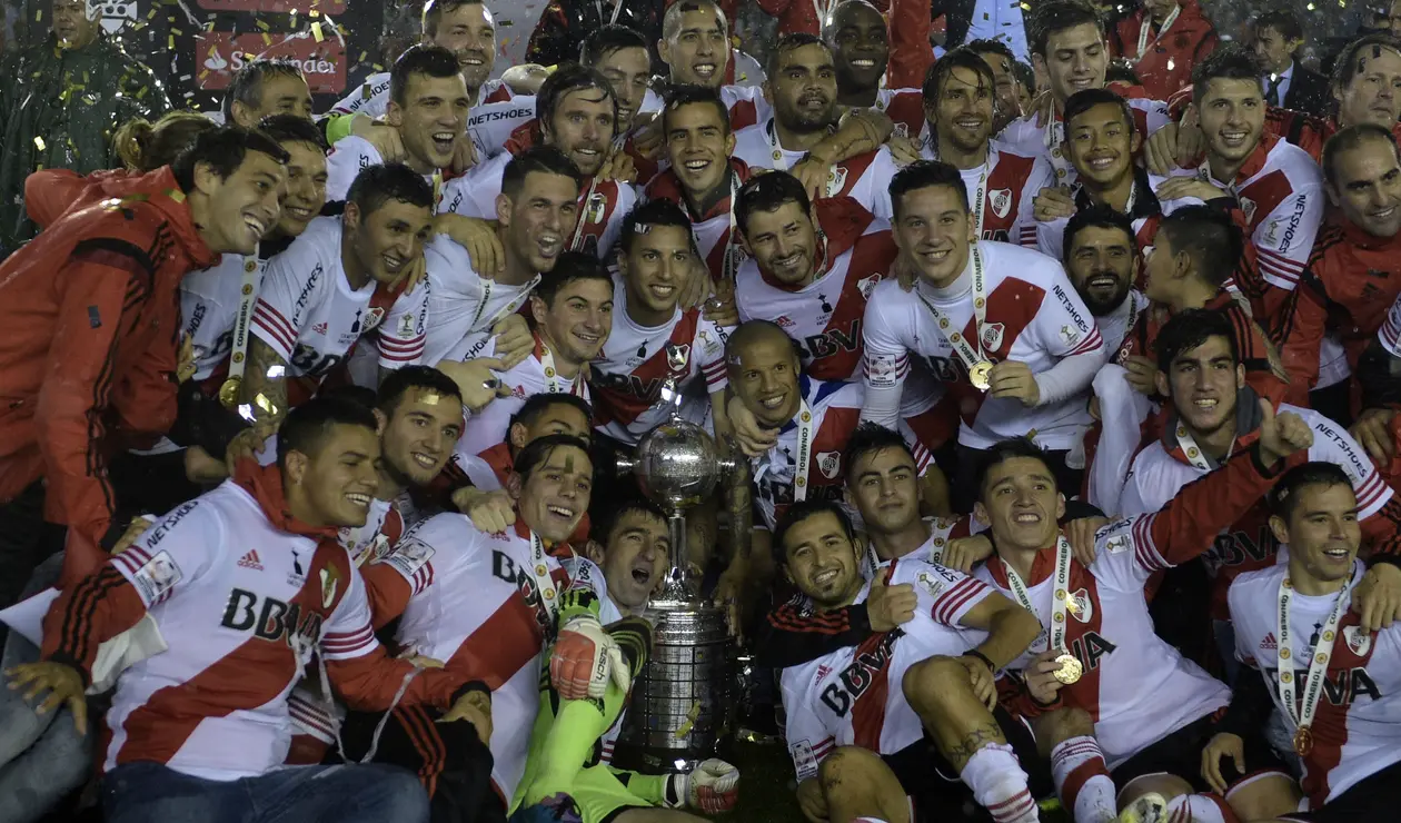 River Plate (Argentina), campeón de la Copa Libertadores 2015.