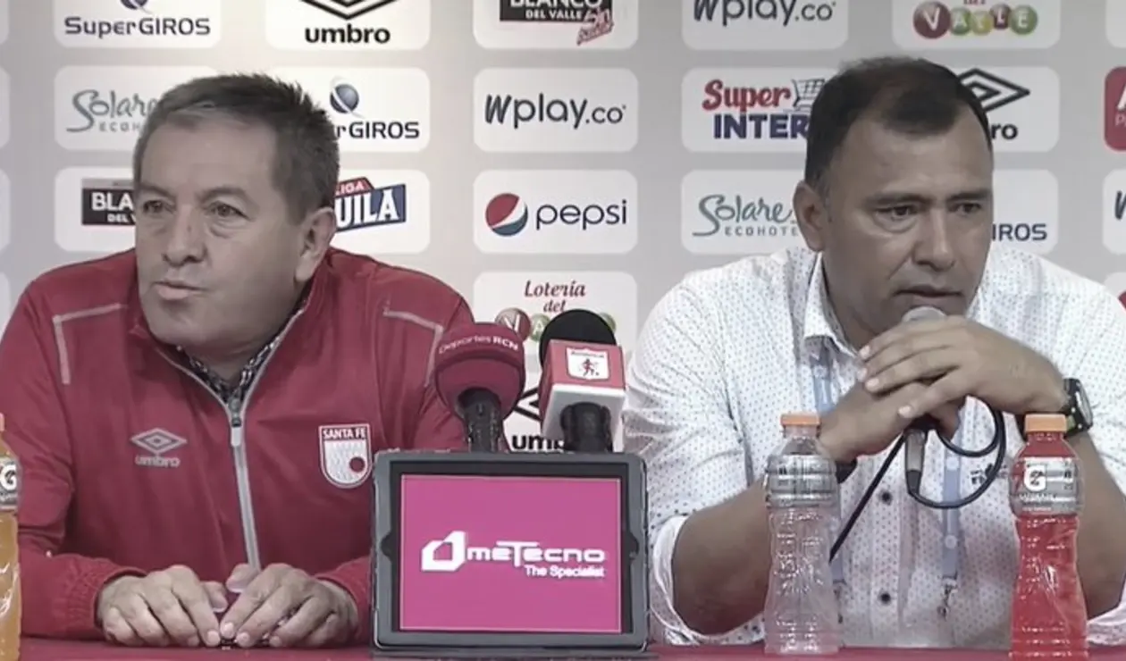 Eduardo Méndez y Hárold Rivera - Santa Fe