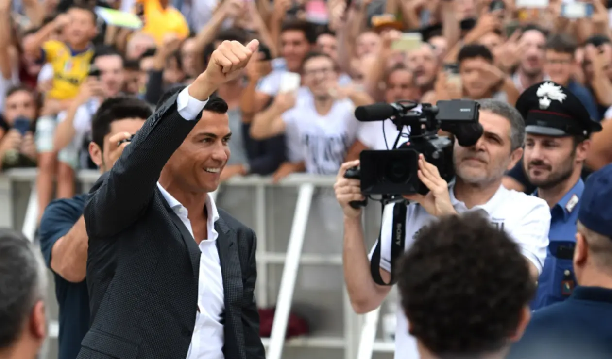 Cristiano Ronaldo, nuevo jugador de la Juventus