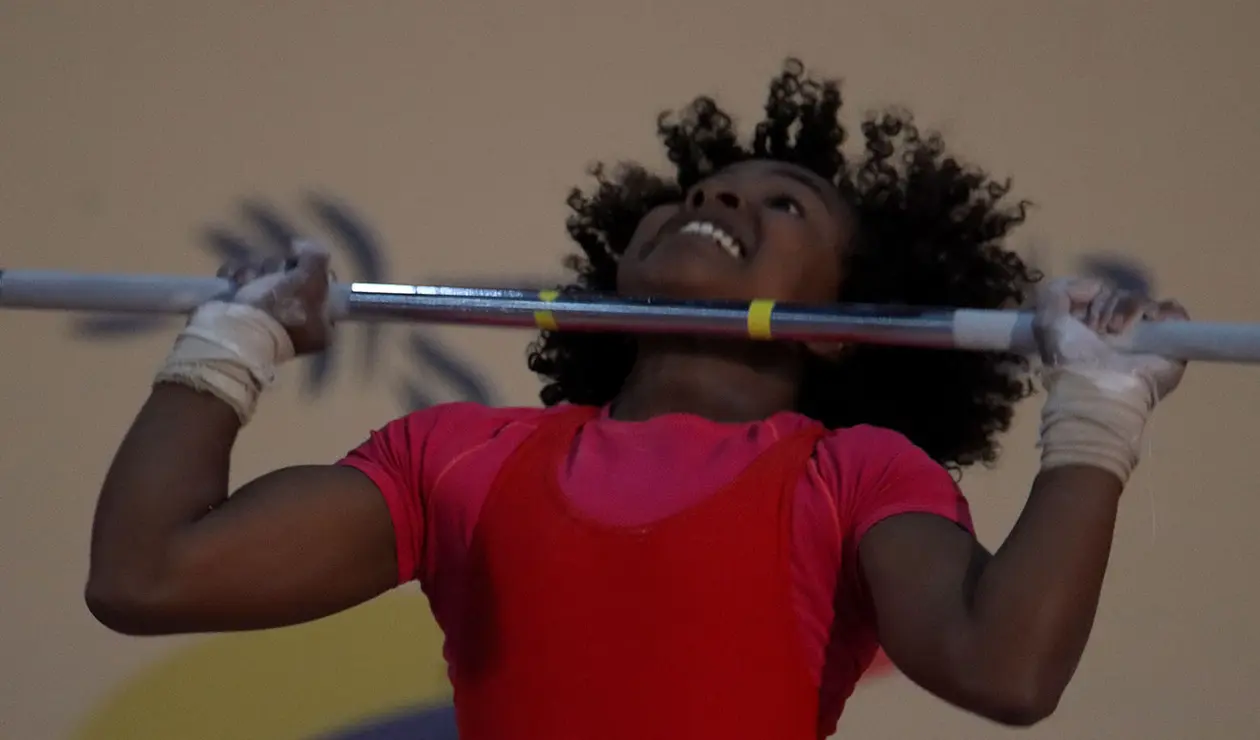 Rosina Randafarison (Madagascar) Campeonato Mundial de Pesas 2022