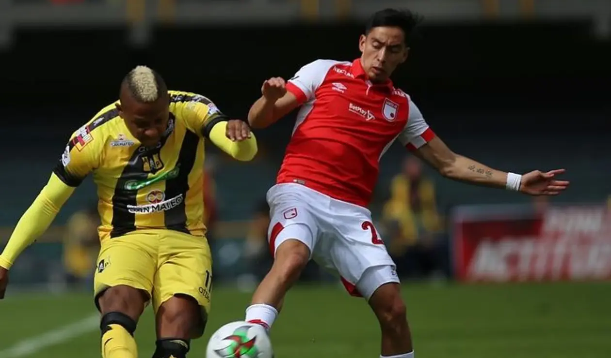 Fabian Sambueza, jugador de Santa Fe