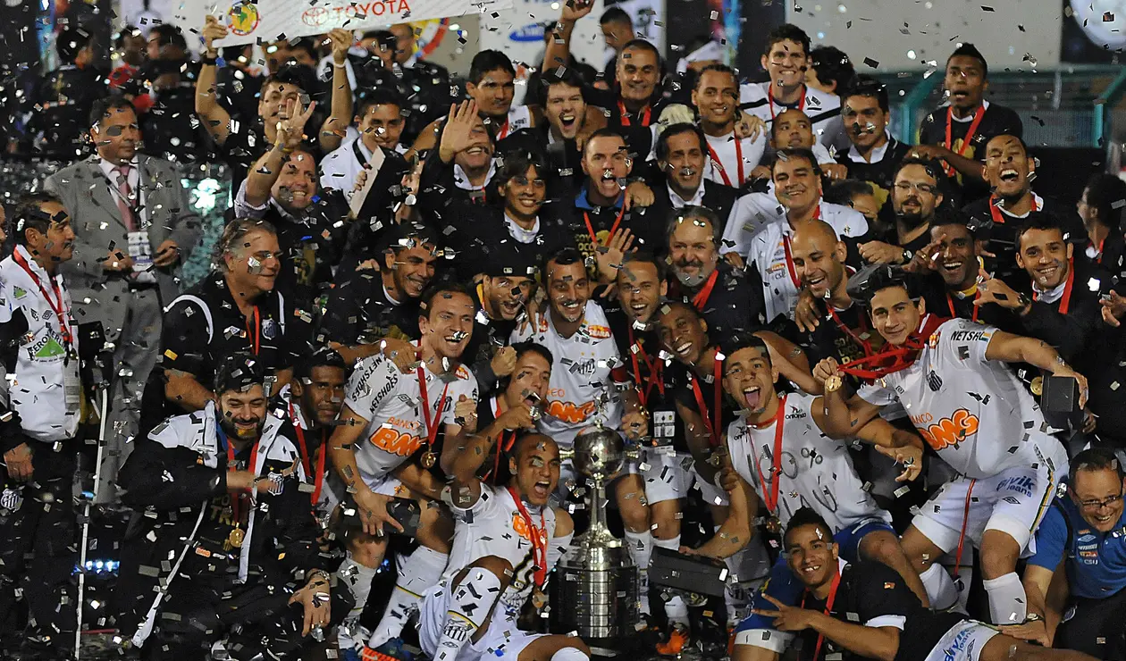 Santos (Brasil), campeón de la Copa Libertadores 2011.