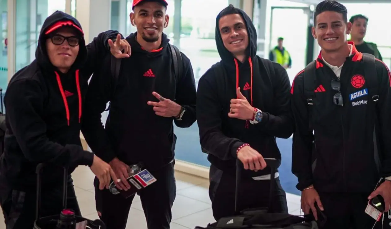 Selección Colombia ya viajó a Madrid para el segundo amistoso