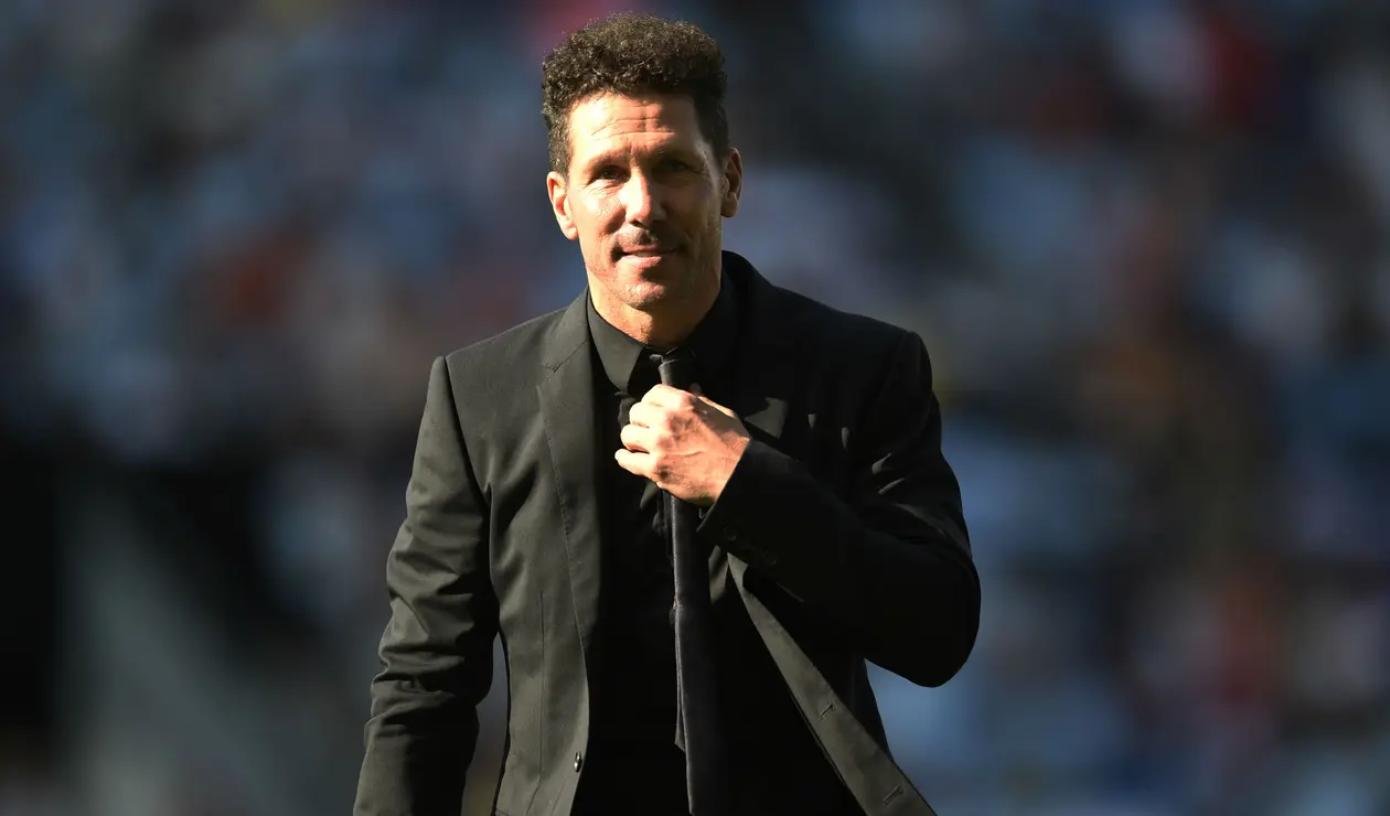 Diego Pablo Simeone, DT del Atlético de Madrid