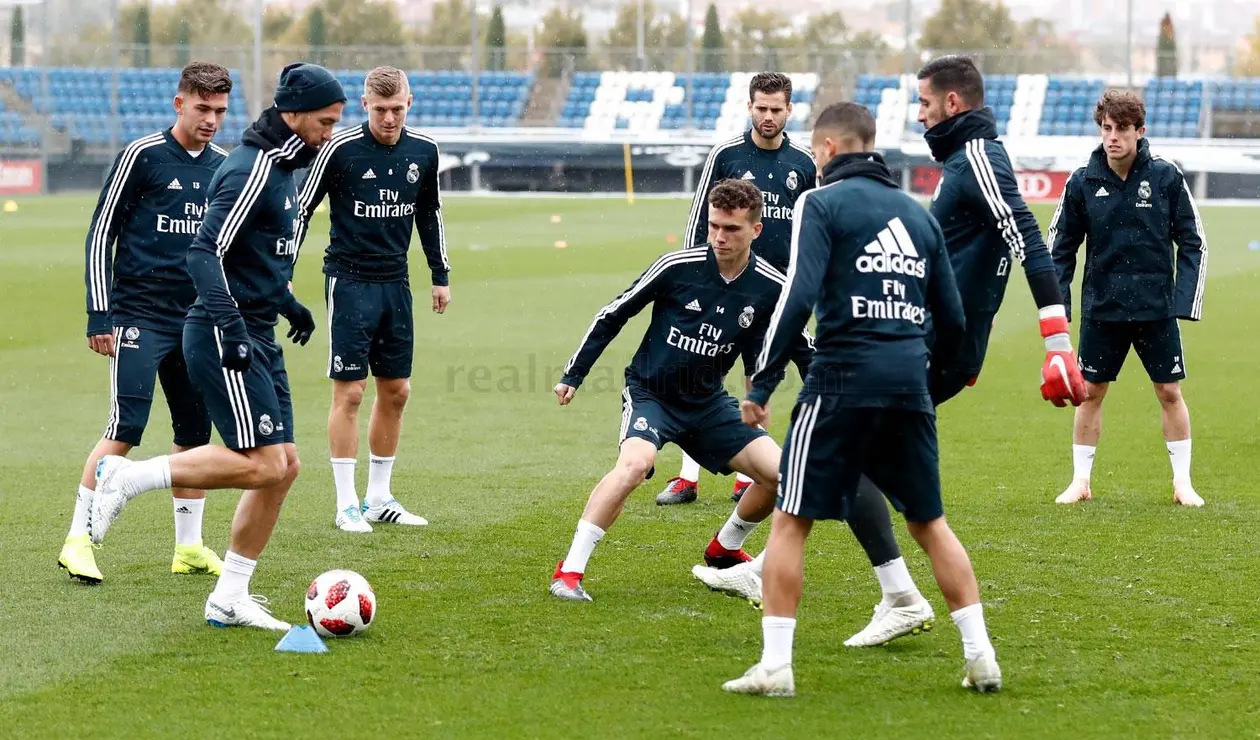 Santiago Solari, primer entrenamiento dirigiendo el Real Madrid