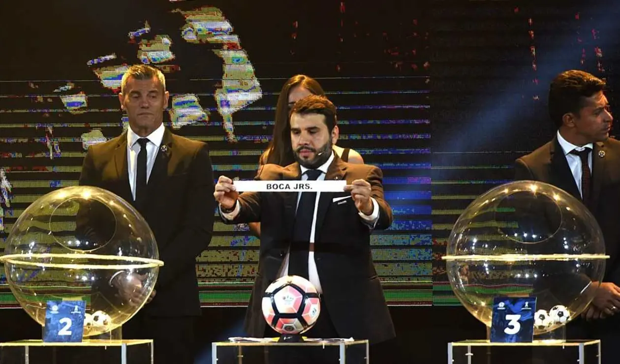Sorteo Copa Libertadores y Sudamericana