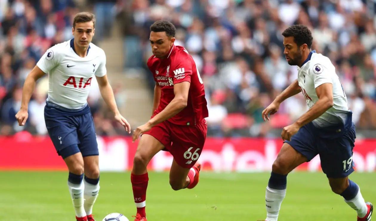 Tottenham y Liverpool se enfrentan en la Premier League