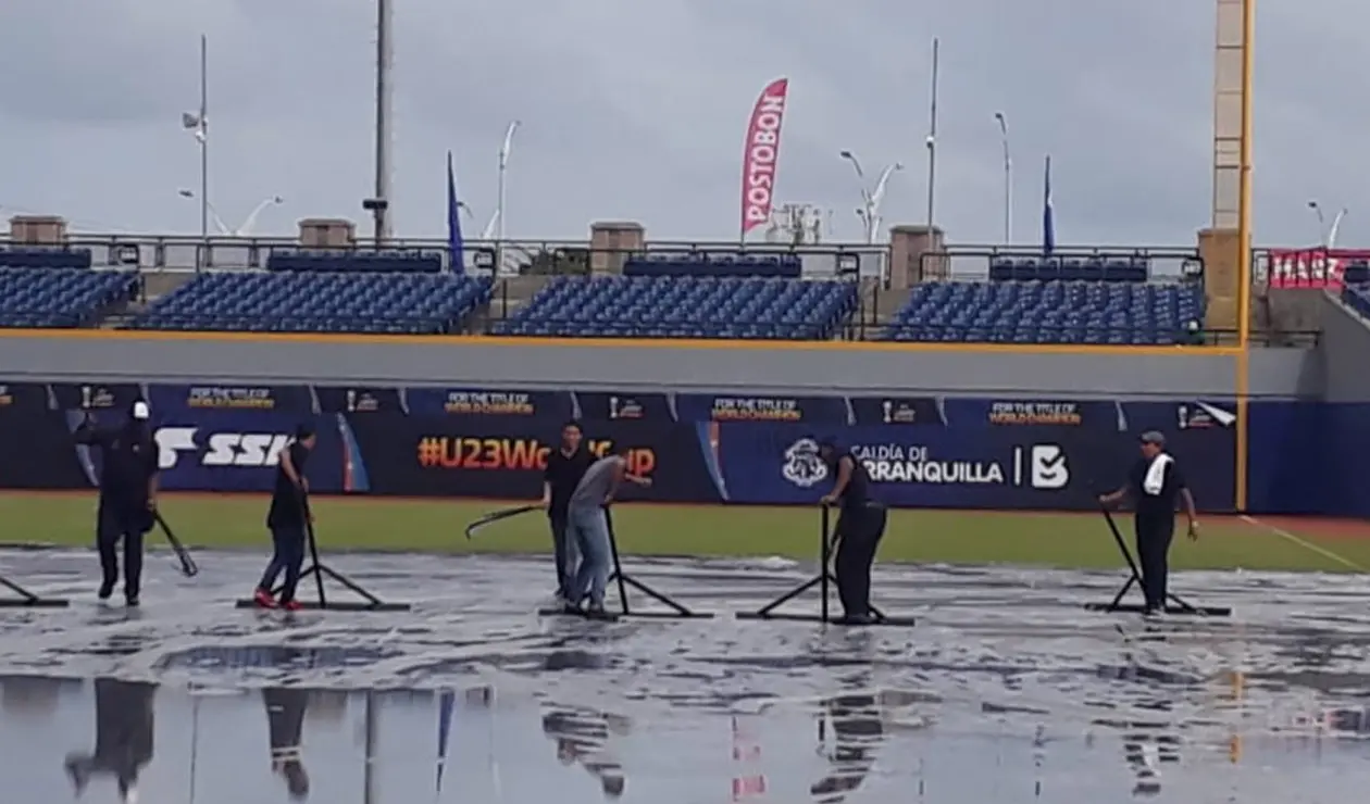 Partido entre Colombia y China Taipei fue suspendido en el Mundial Sub-20 de Béisbol