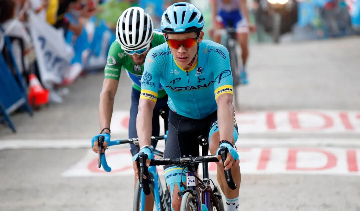 Miguel Ángel López, ciclista colombiano