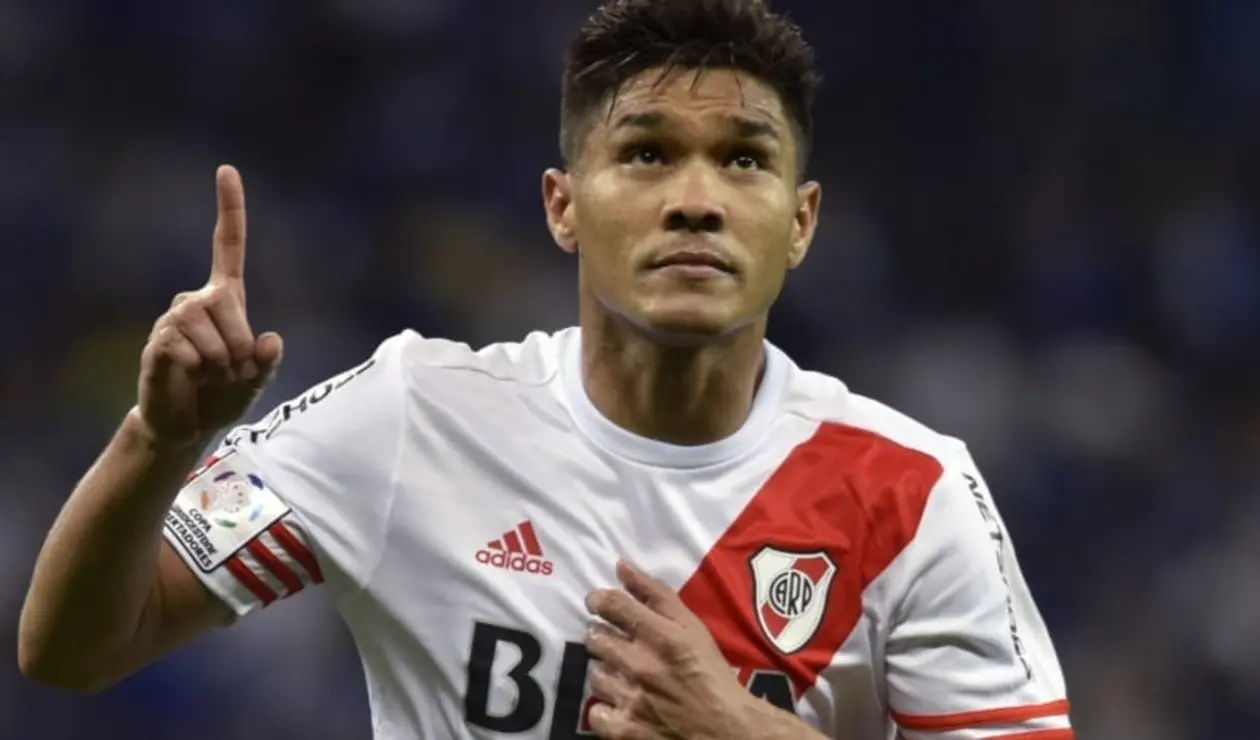 Teófilo Gutiérrez, exjugador de River Plate