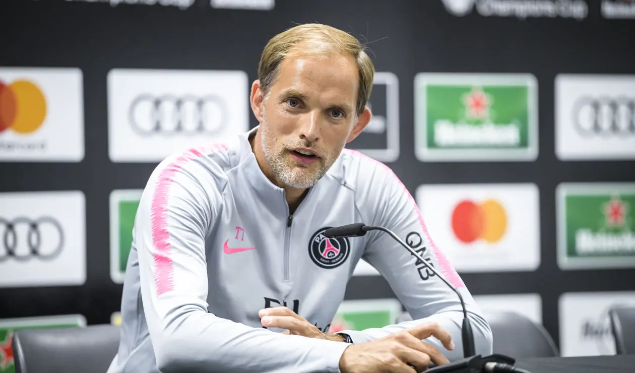 Thomas Tuchel, director técnico del PSG 