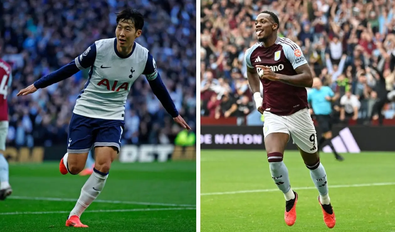 Tottenham y Aston Villa se enfrentan por la premier League 2024-2025