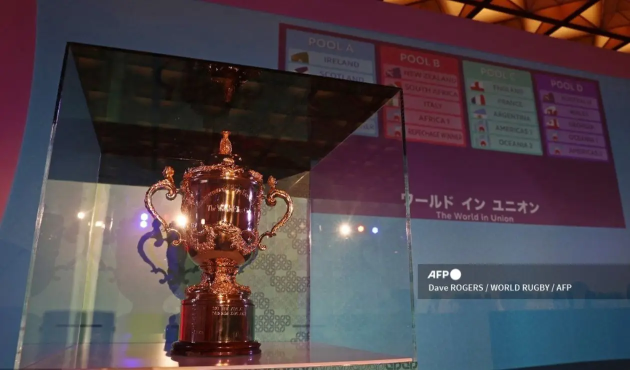 Copa Webb Ellis, trofeo del Mundial de Rugby
