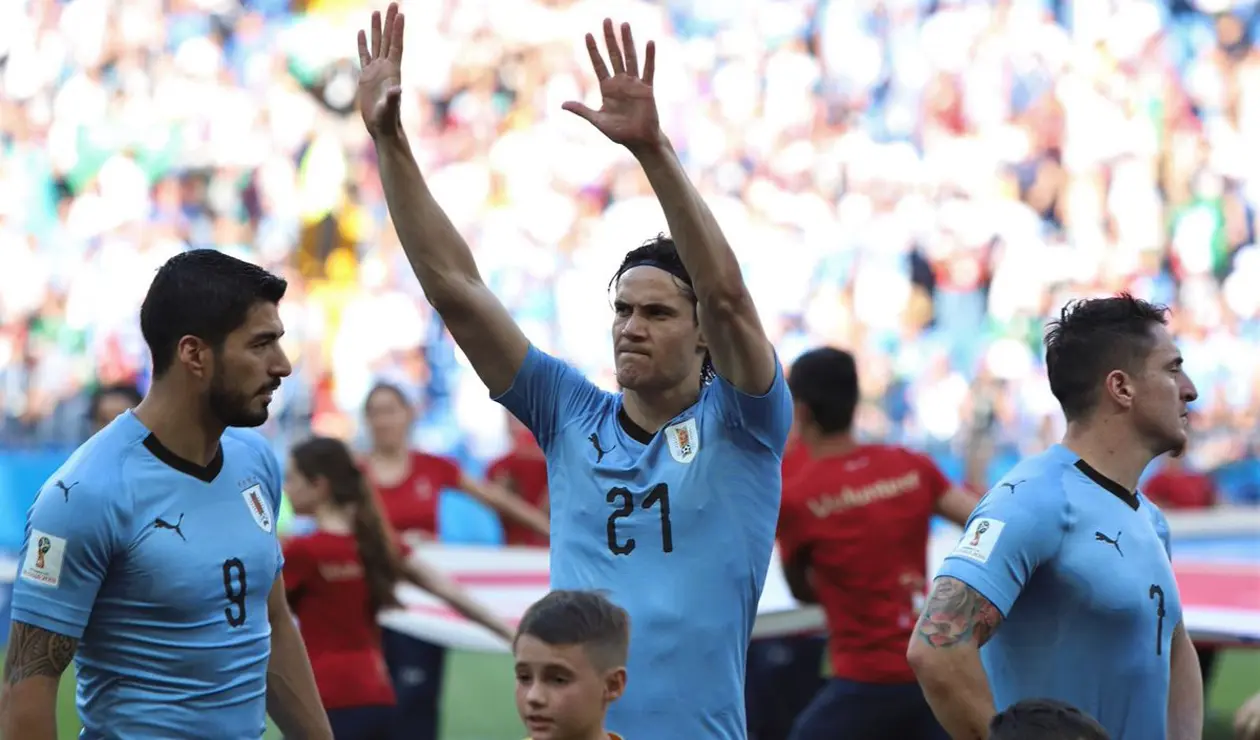 Uruguay Suaréz Cavani Rodríguez vs Arabia