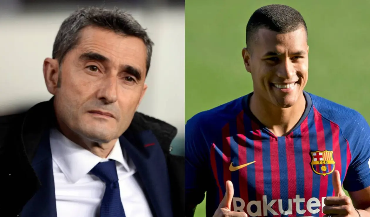 Ernesto Valverde y Jeison Murillo