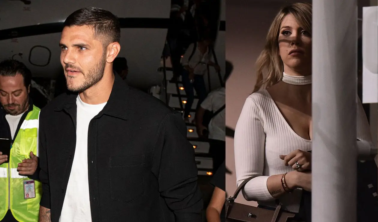 Mauro Icardi y Wanda Nara