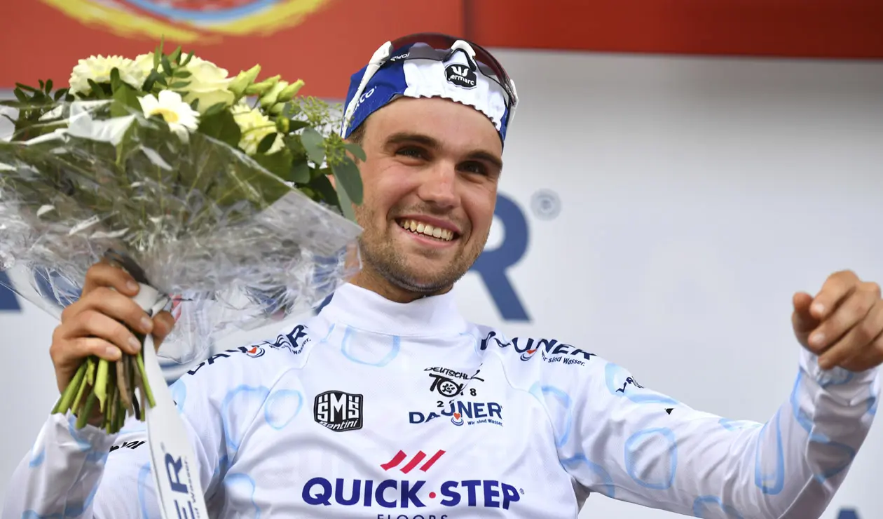 Maximilian Schachmann (Quick Step) conquistó este viernes la segunda etapa de la Vuelta a Alemania