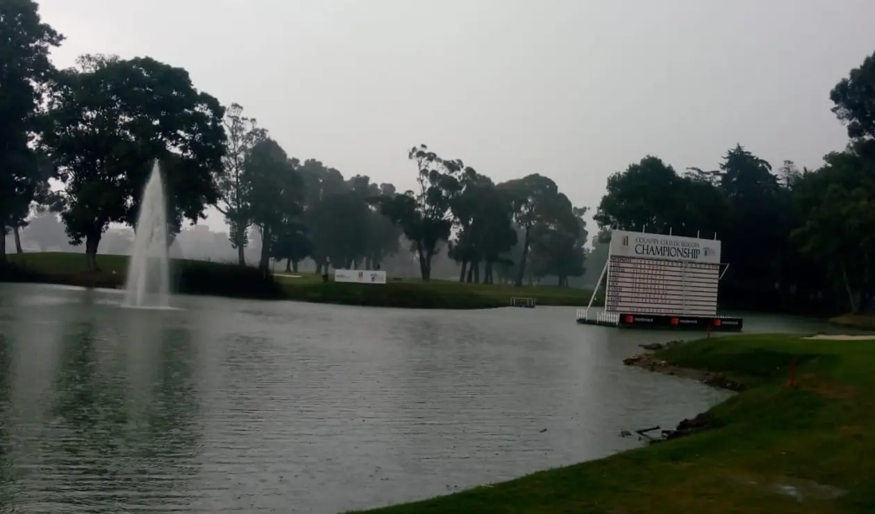 Fuertes lluvias en el Country Club de Bogotá