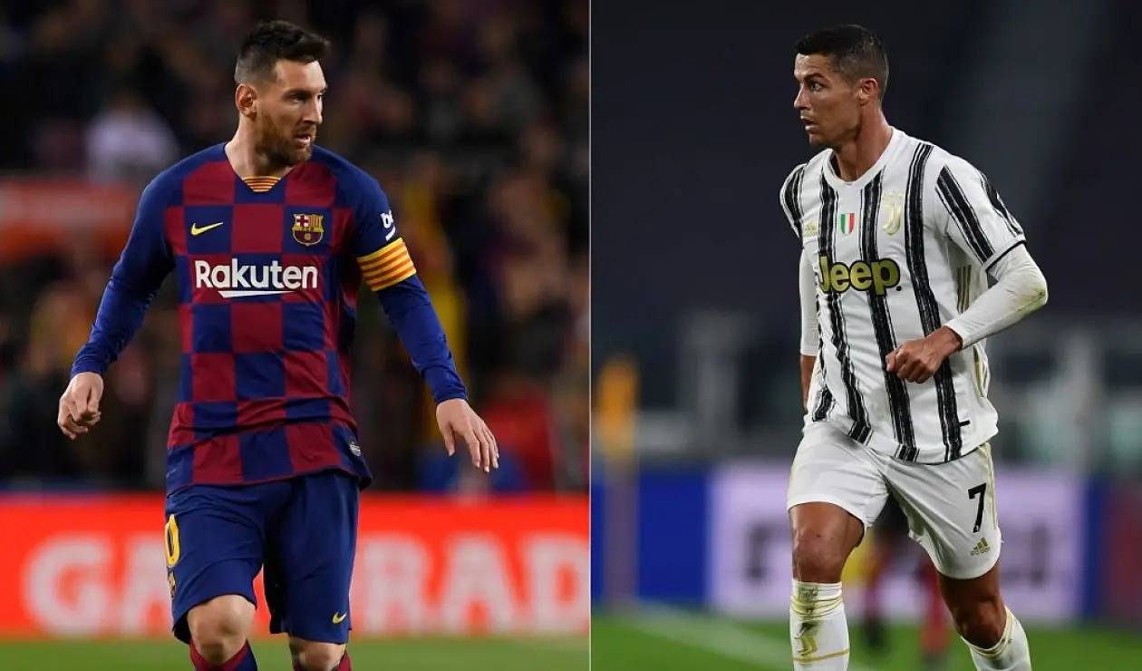 Lionel Messi y Cristiano Ronaldo