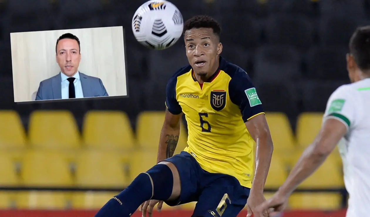 Byron Castillo y abogado de Chile