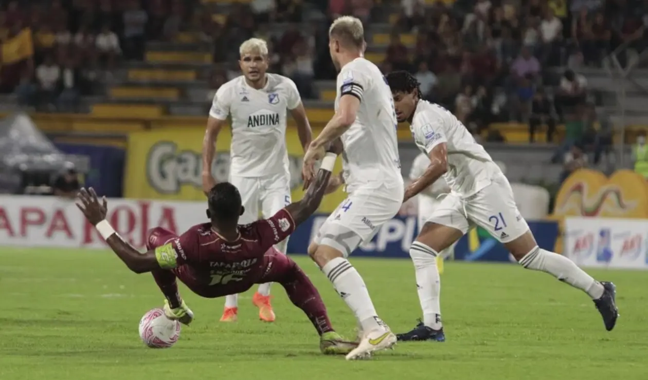 Tolima vs Millonarios