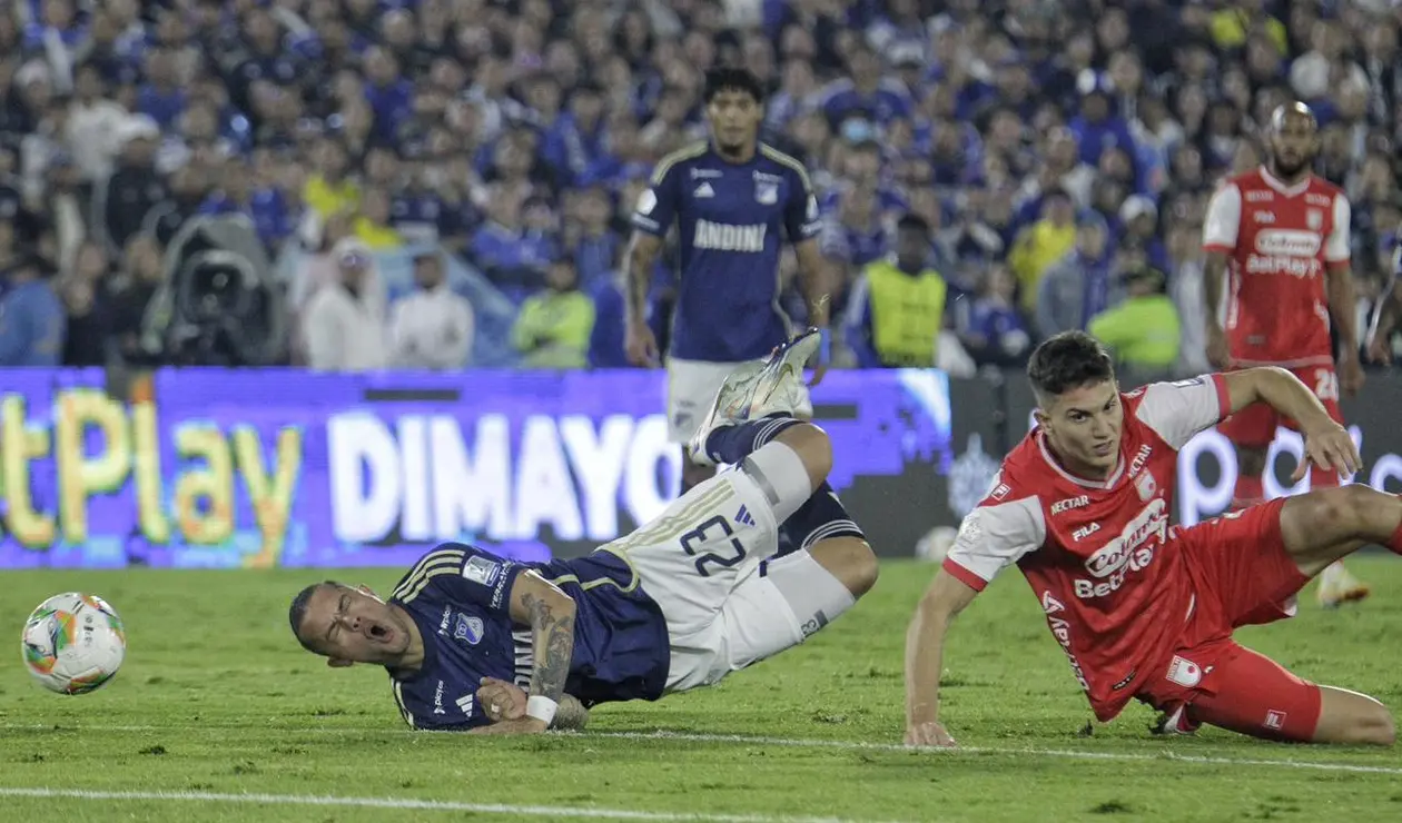 Santa Fe vs Millonarios, cuadrangulares fecha 5 Liga Betplay 2024-2